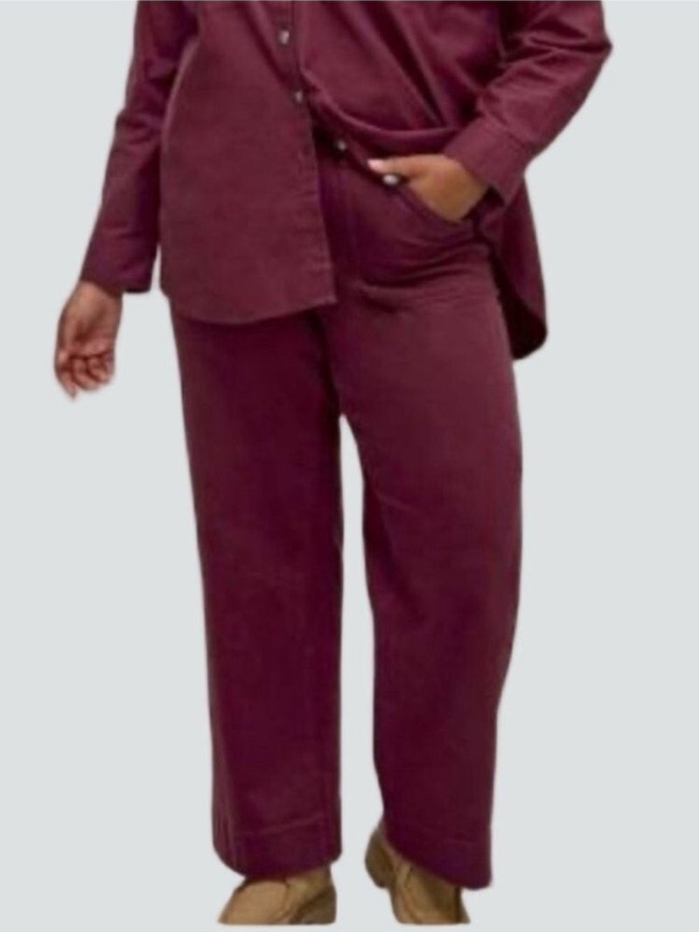 NWT PENNINGTONS Wine Pants 28 PETITE